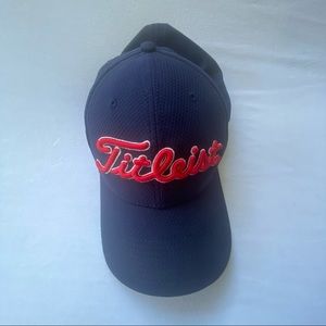 Titleist Pro V1 FJ A Flex Fit Golf Cap Hat M/L